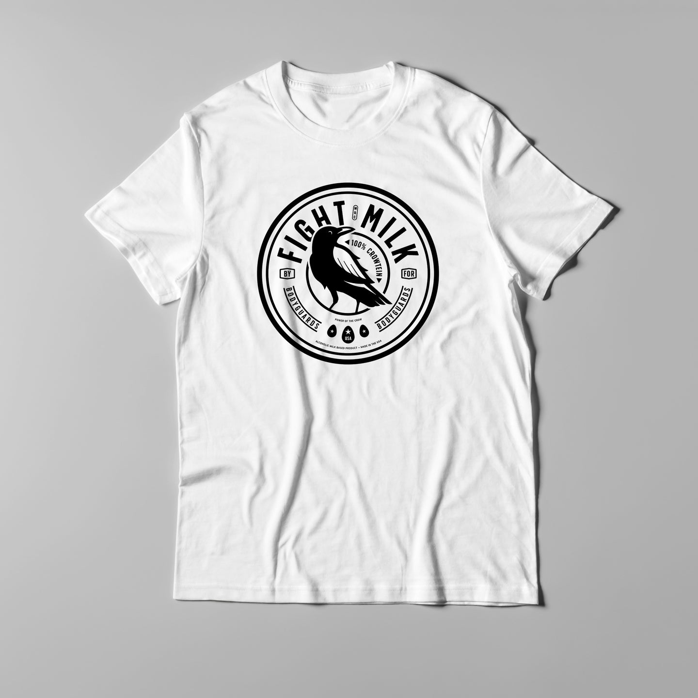 Fight Milk T-Shirt - White