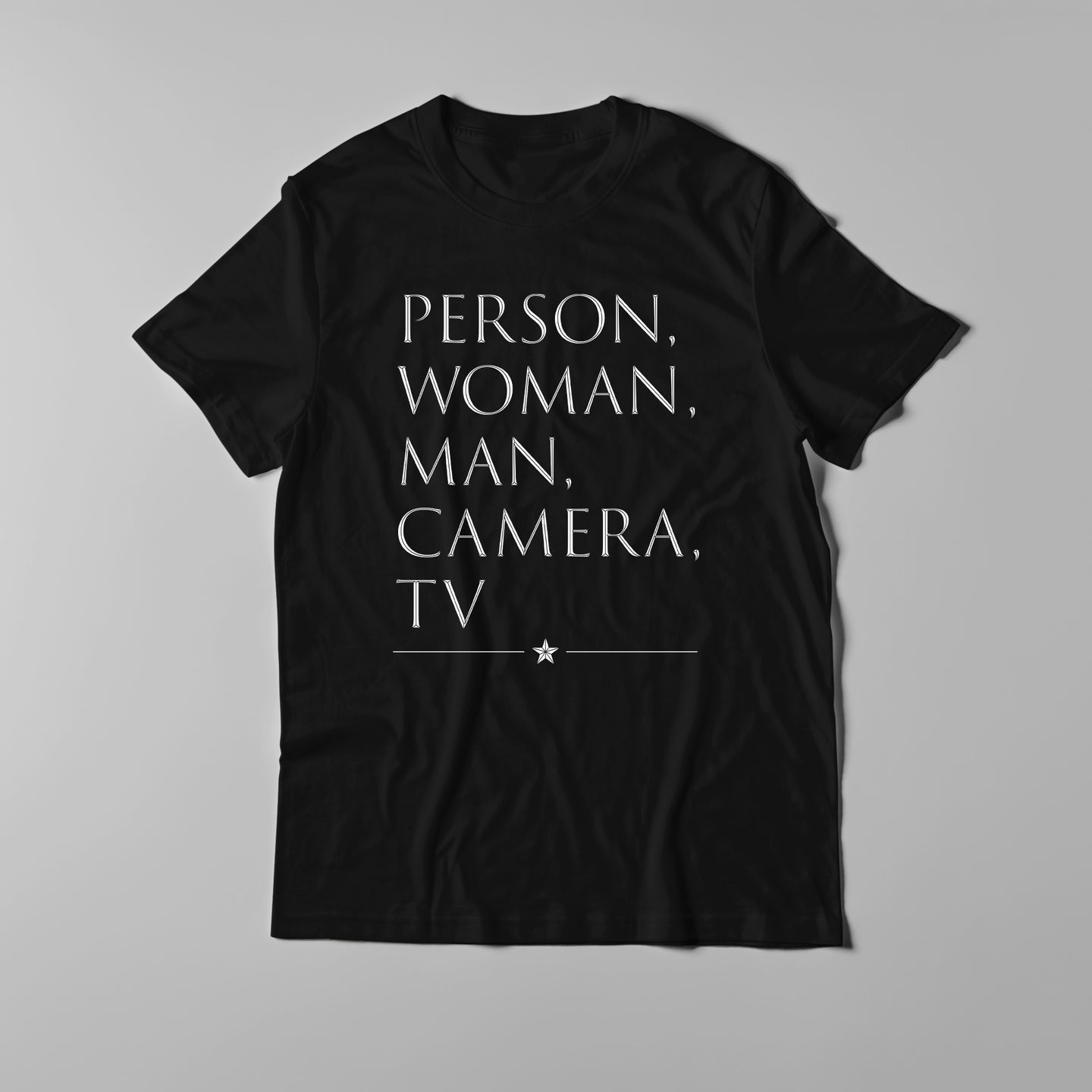 Trump Person, Woman, Man... T-Shirt - Black