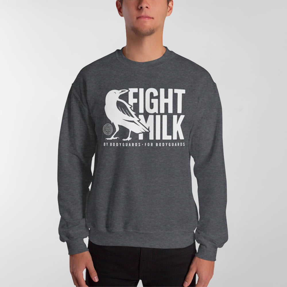 Fight Milk BBFB Sweatshirt - Deep Heather