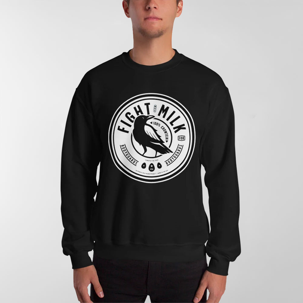 Fight Milk Sweatshirt - Black