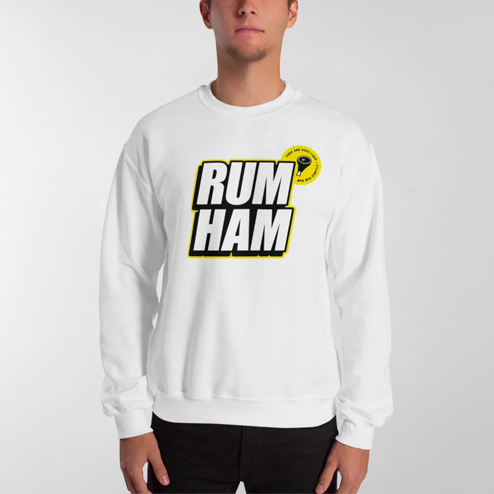Rum Ham Sweatshirt - White