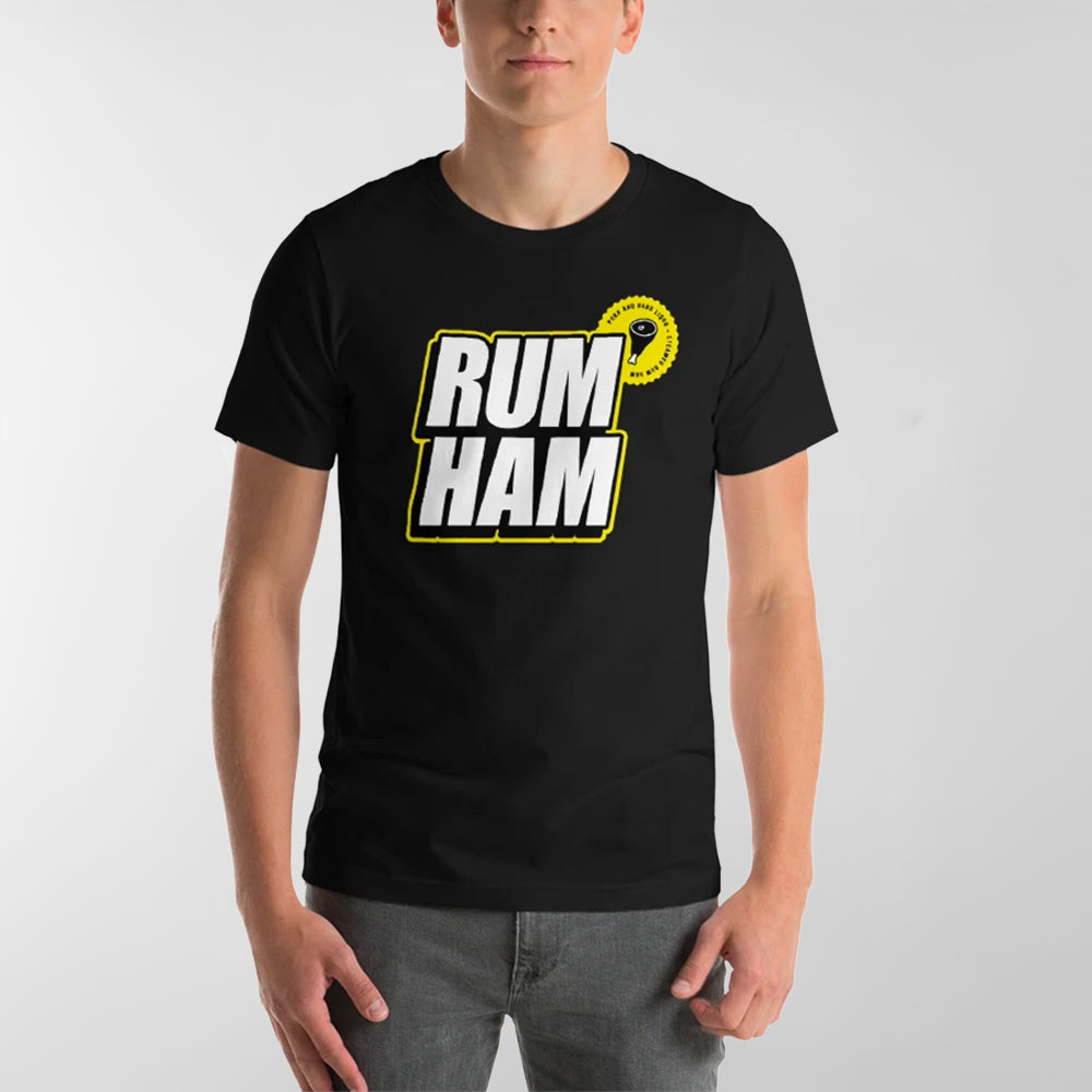 Rum Ham T-Shirt - Black