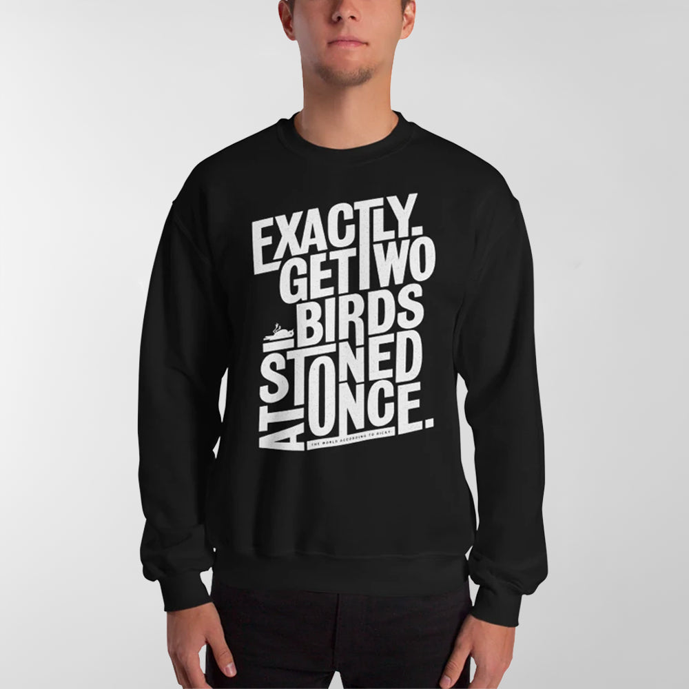 Two Birds Sweatshirt - Black