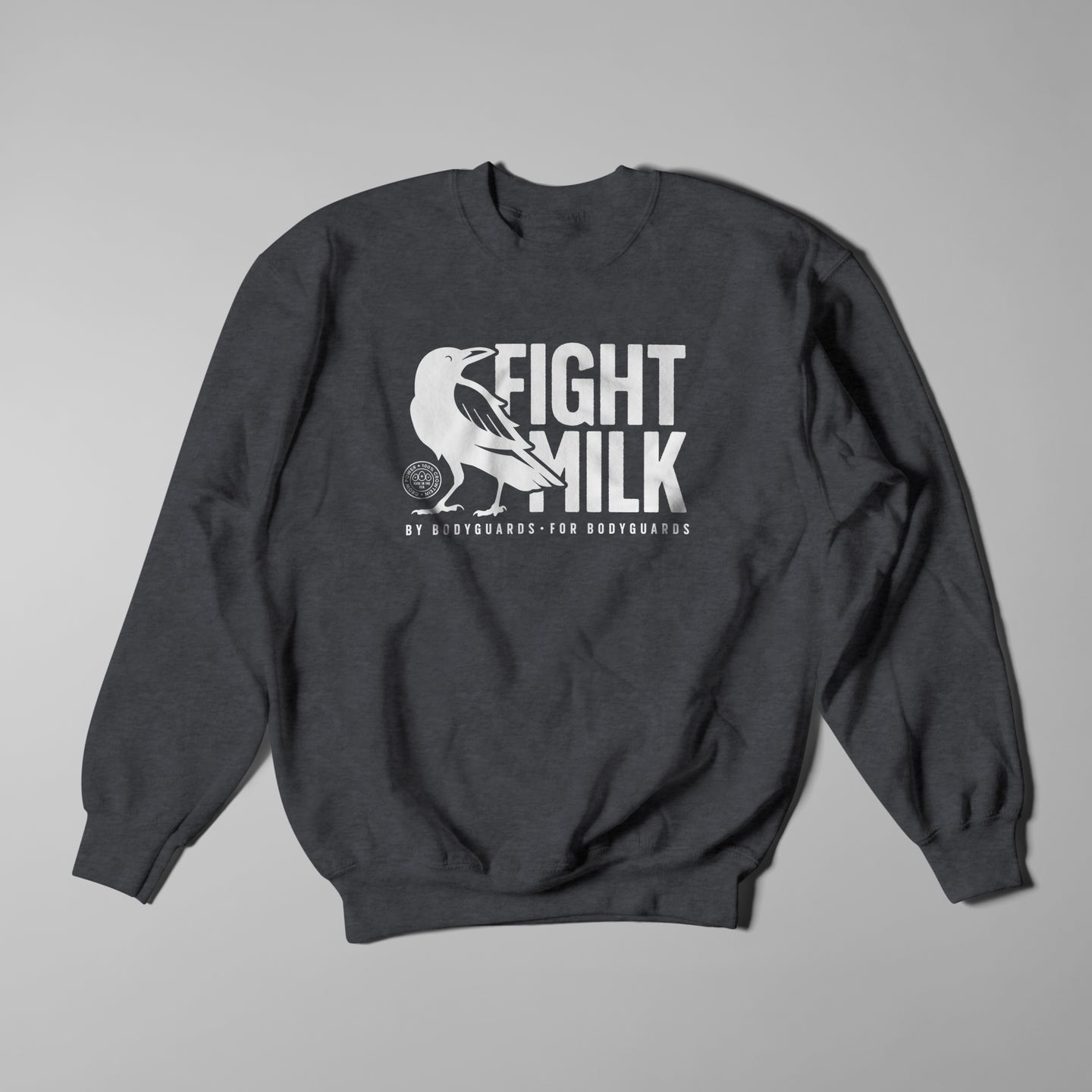 Fight Milk BBFB Sweatshirt - Deep Heather