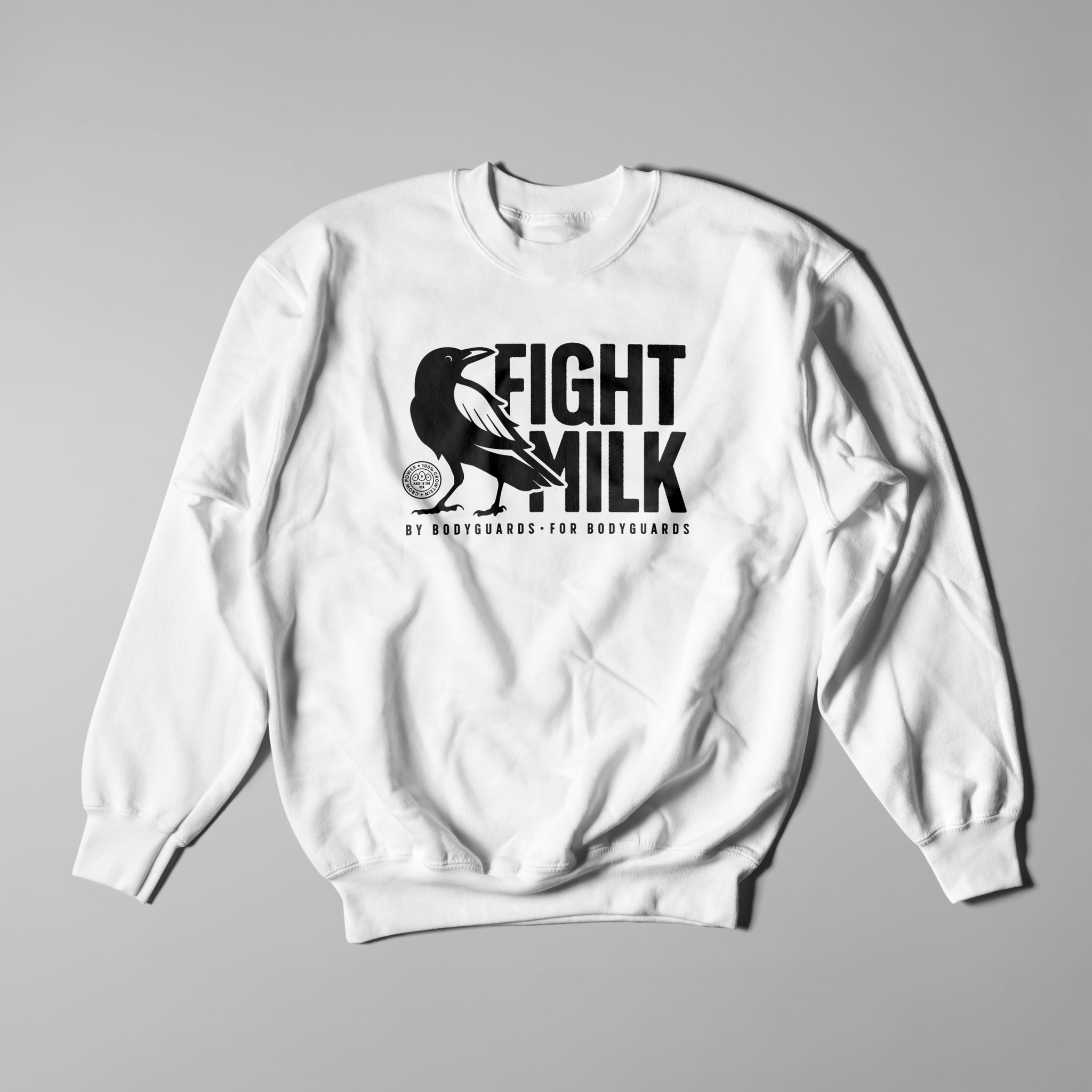 Fight Milk BBFB Sweatshirt - White