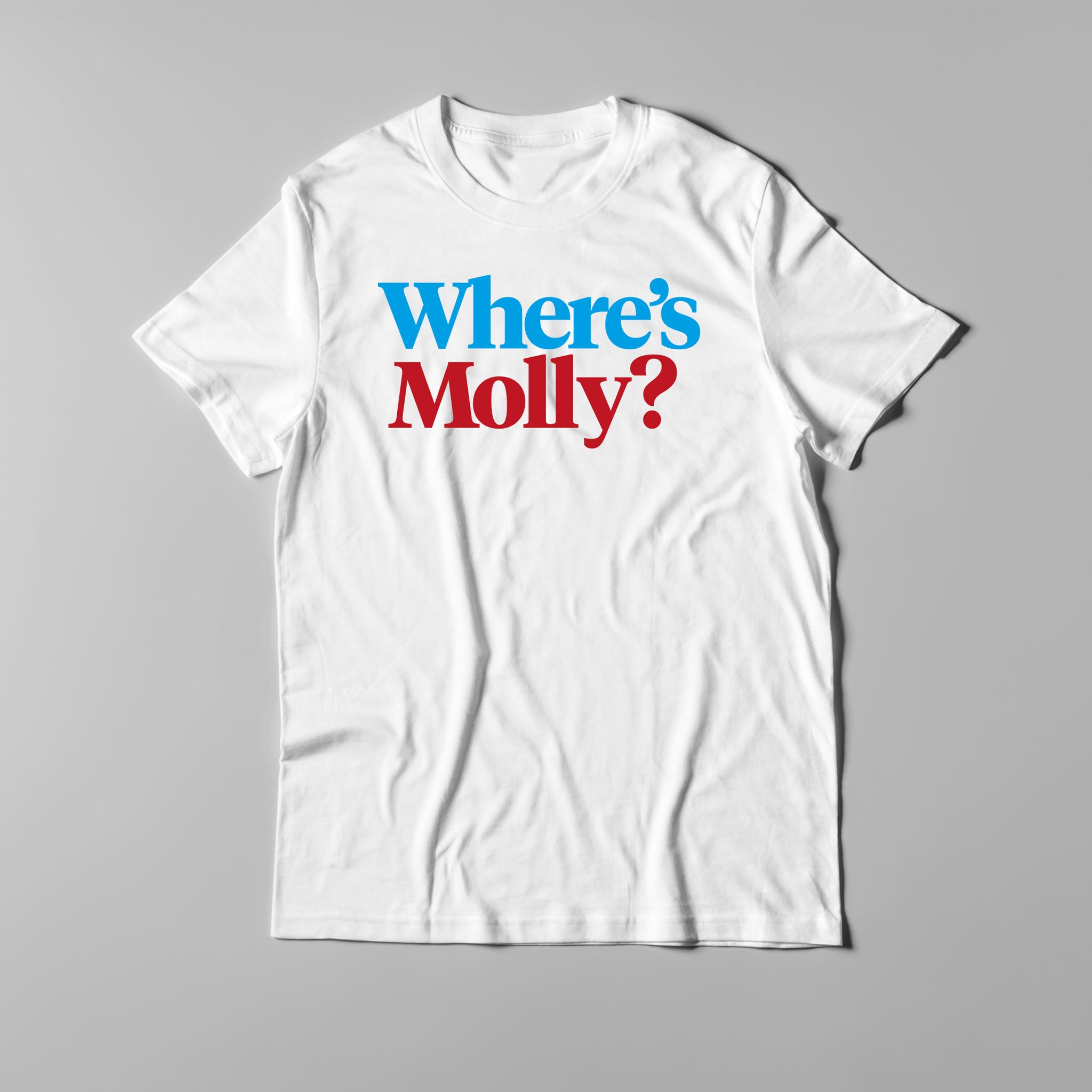 Where's Molly T-Shirt - White