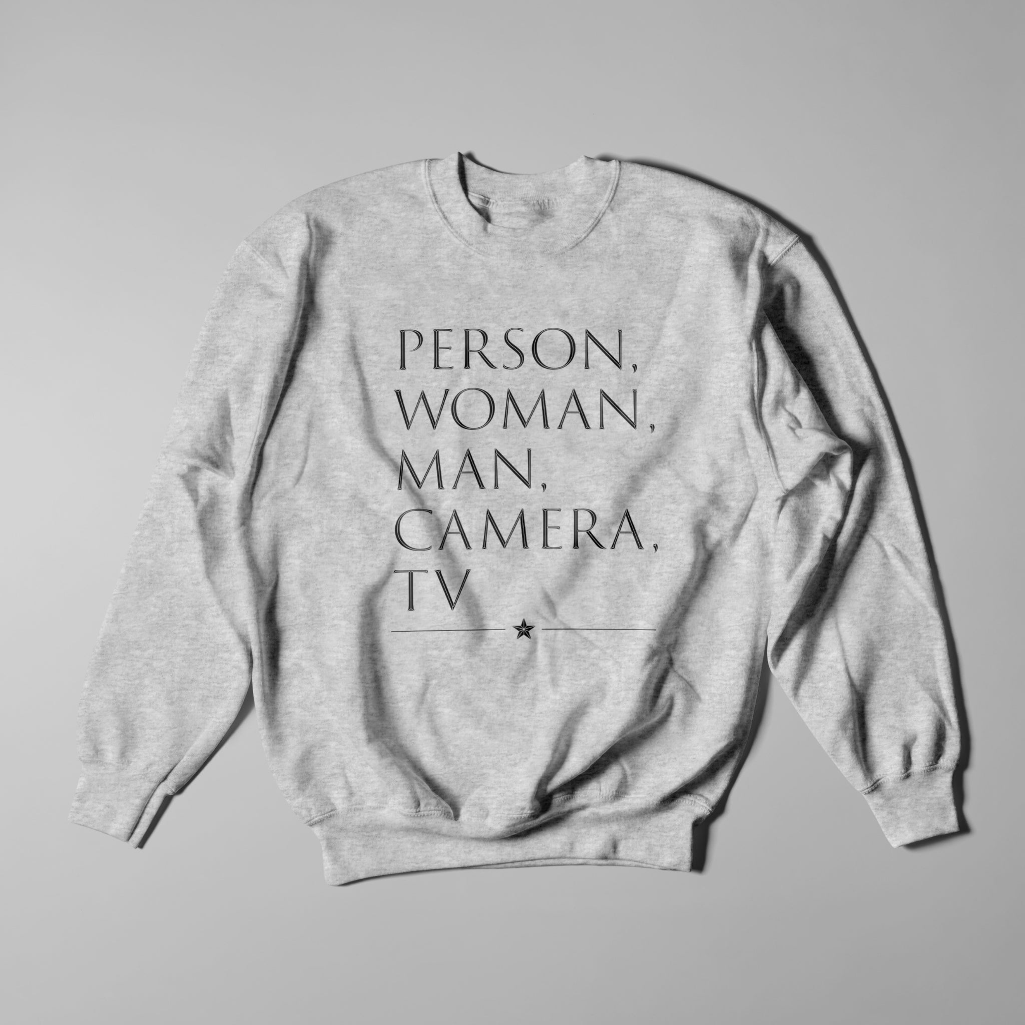Person, Woman, Man... Sweatshirt - Heather