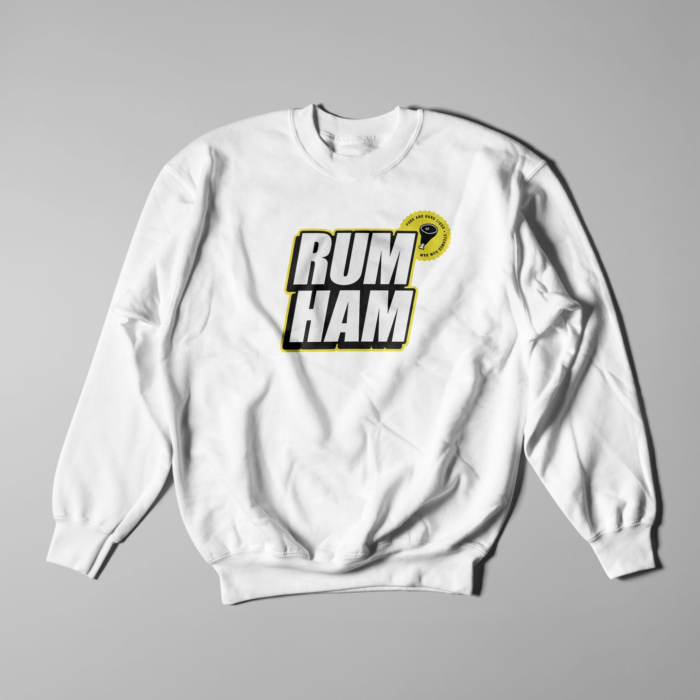 Rum Ham Sweatshirt - White