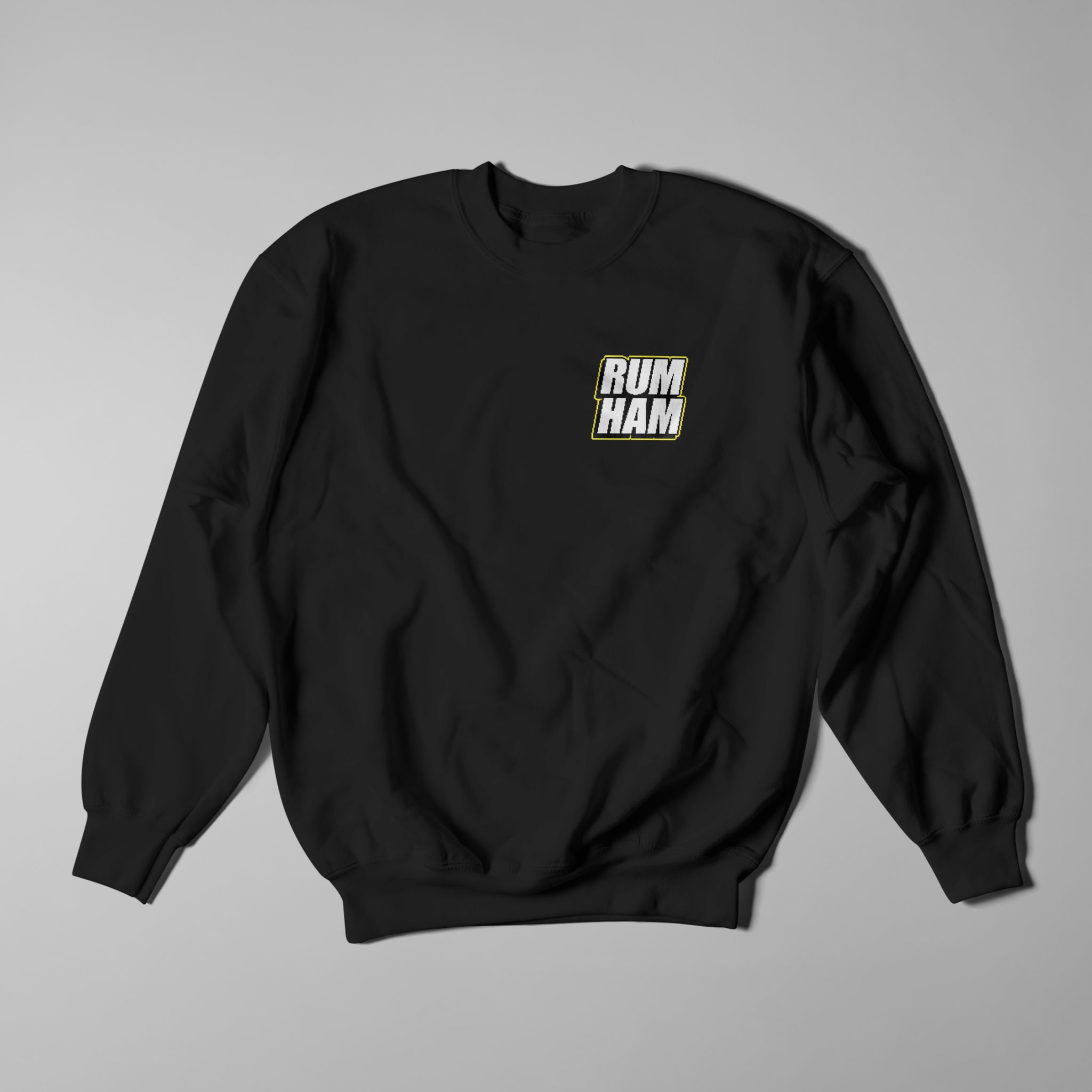 Rum Ham Pixel Sweatshirt - Black