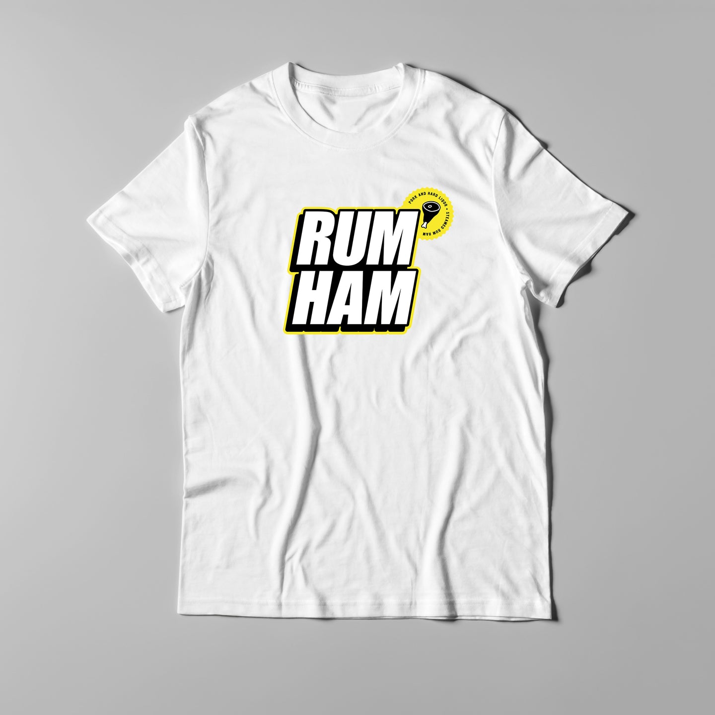Rum Ham T-Shirt - White