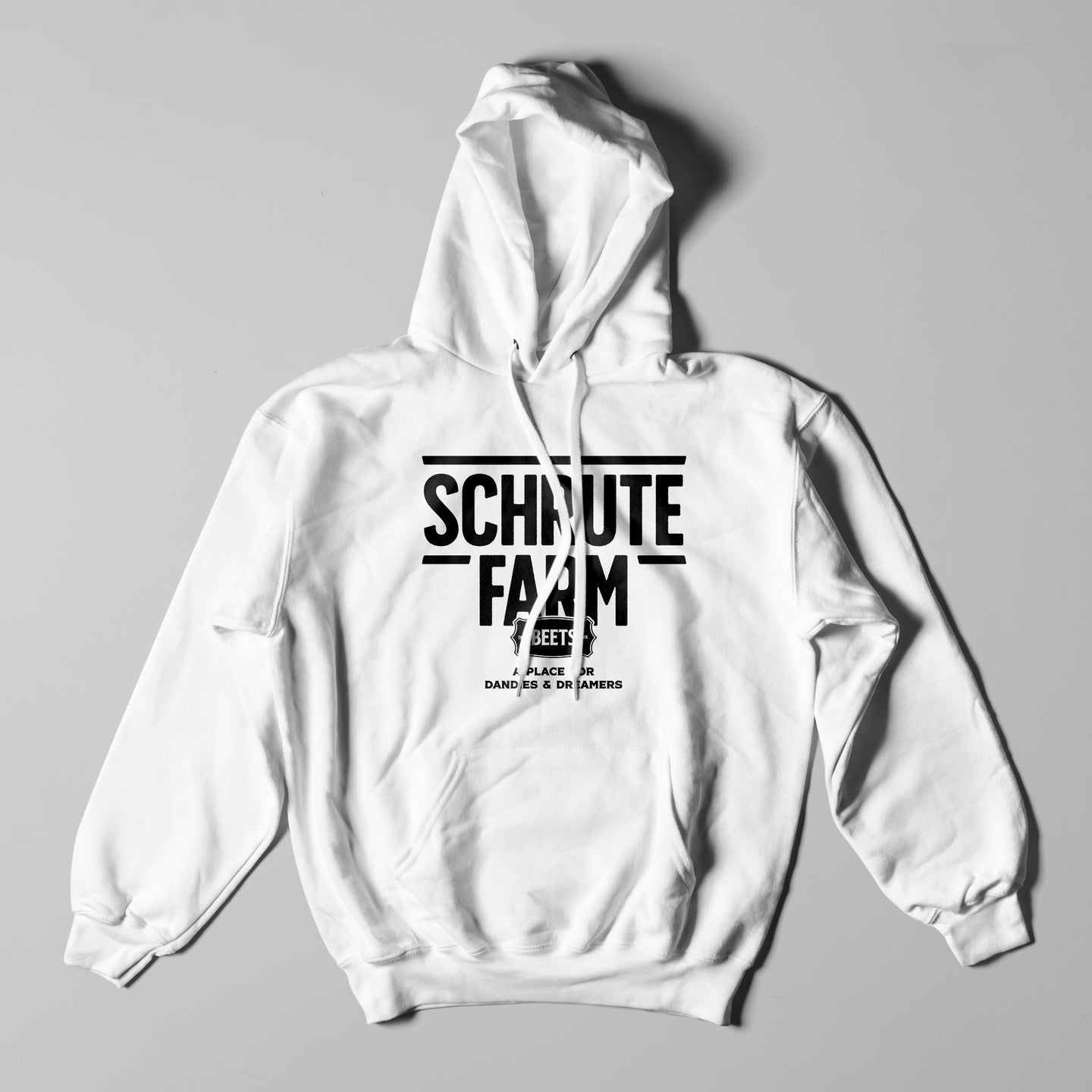 Schrute Farm Hoodie - White