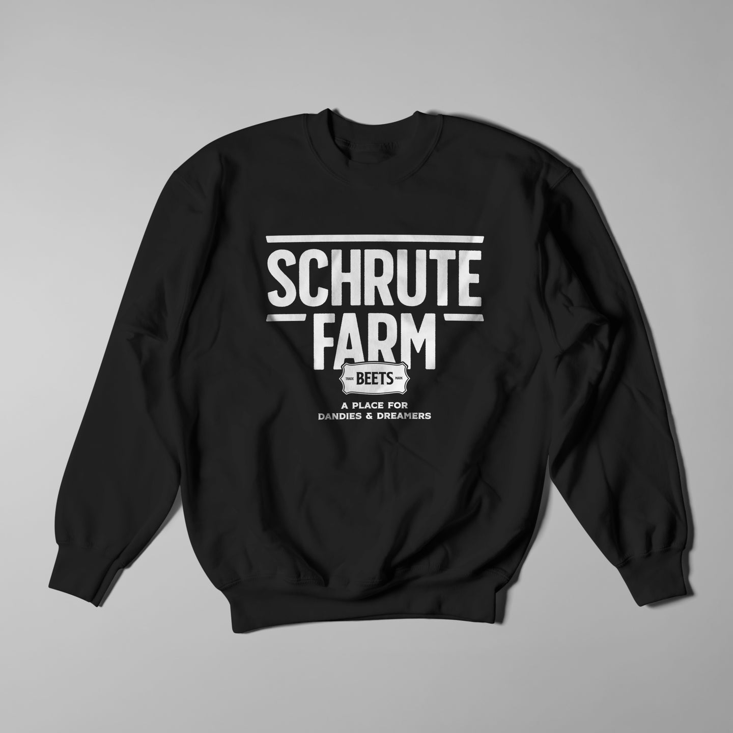 Schrute Farm Sweatshirt - Black