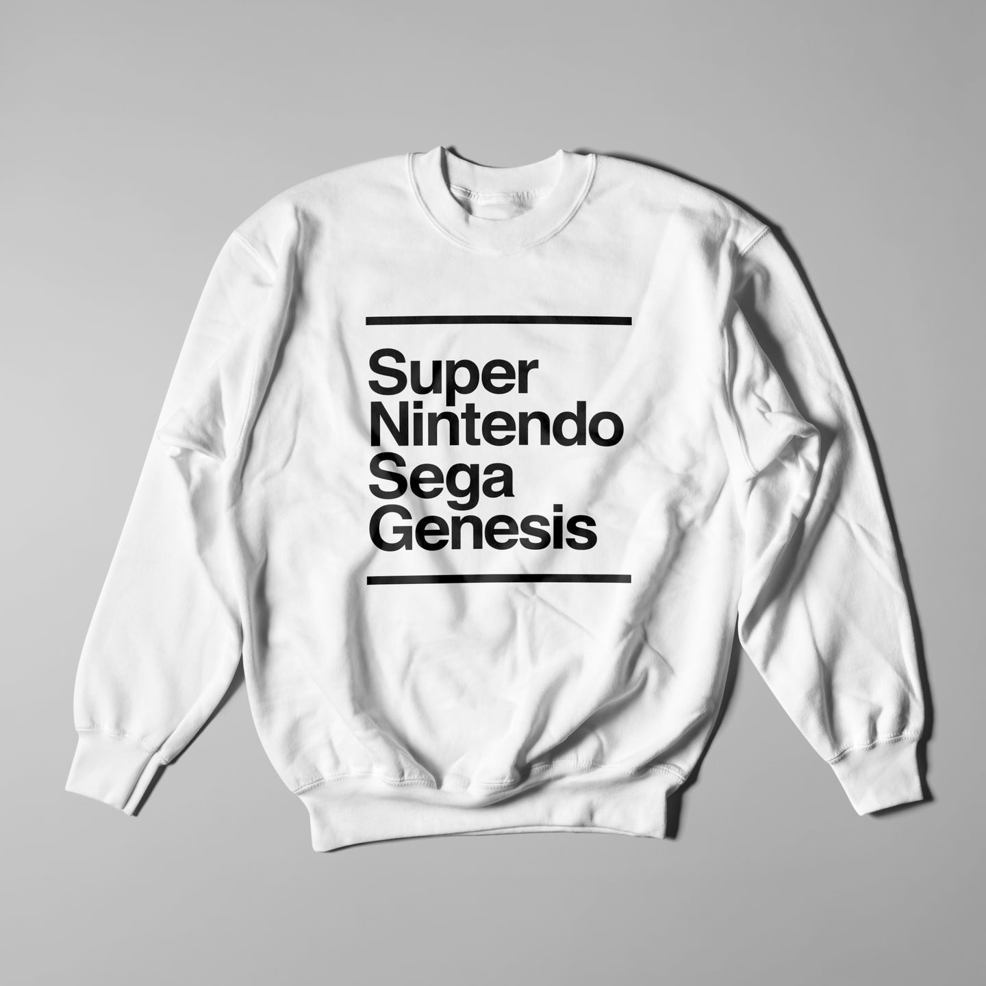 Super Nintendo Sweatshirt - White