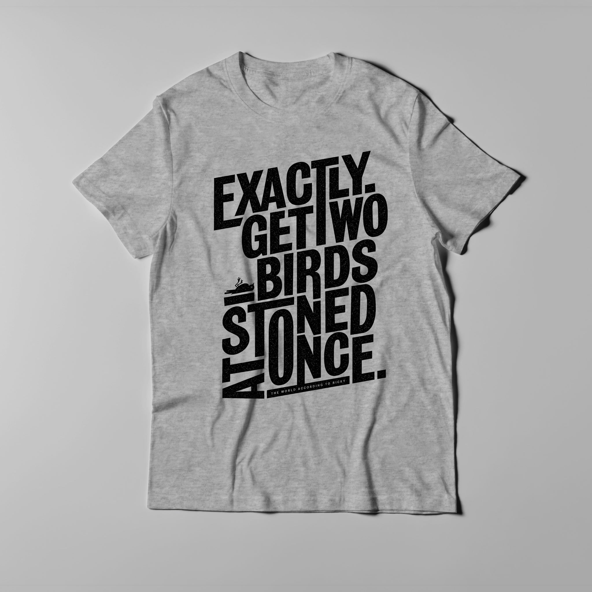 Two Birds T-Shirt - Heather