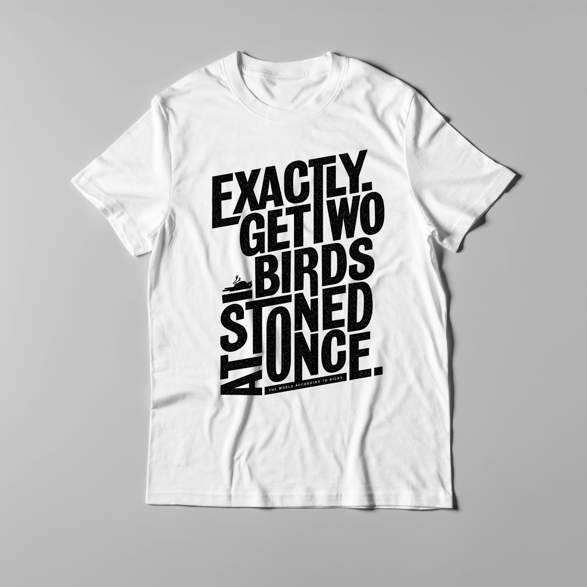 Two Birds T-Shirt - White