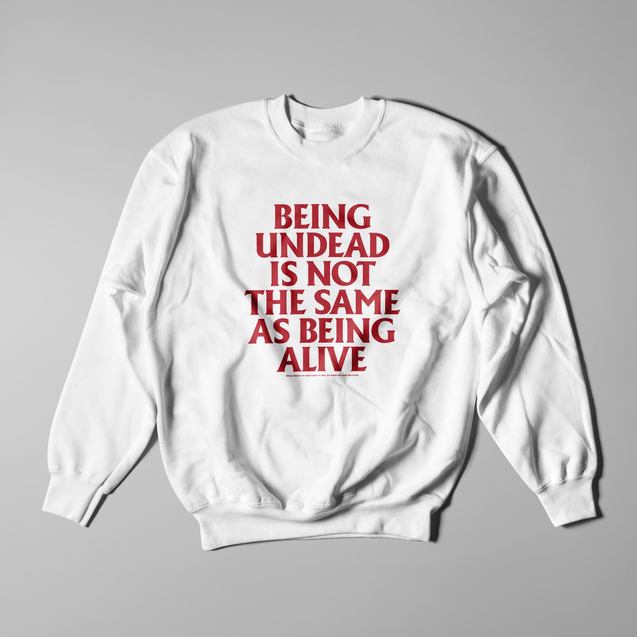 Undead Sweatshirt - White