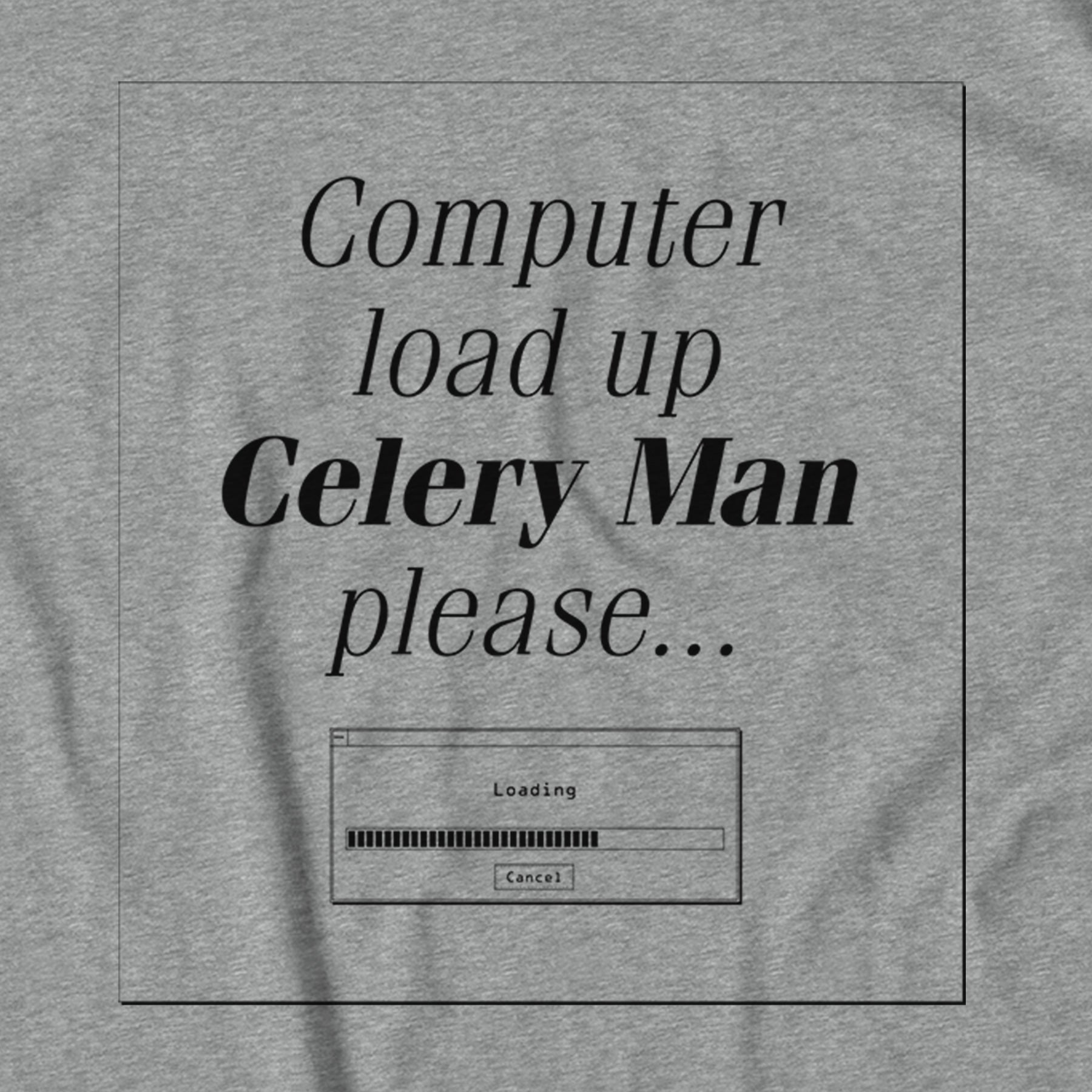 Celery Man T-Shirt - Heather