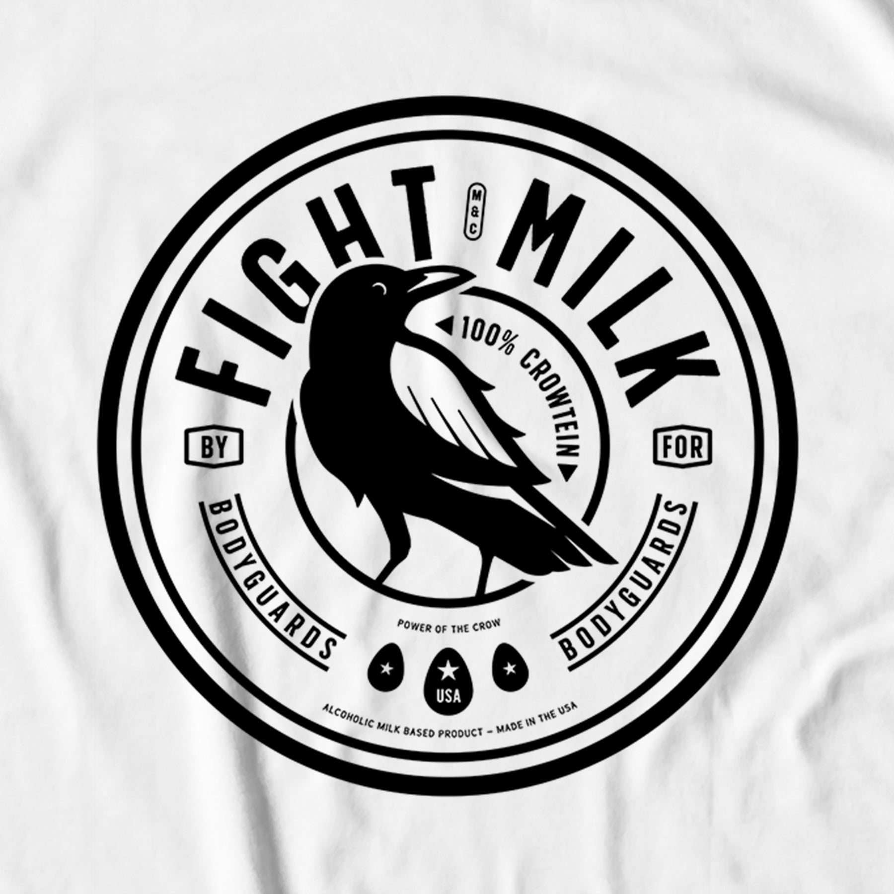 Fight Milk Hoodie - White