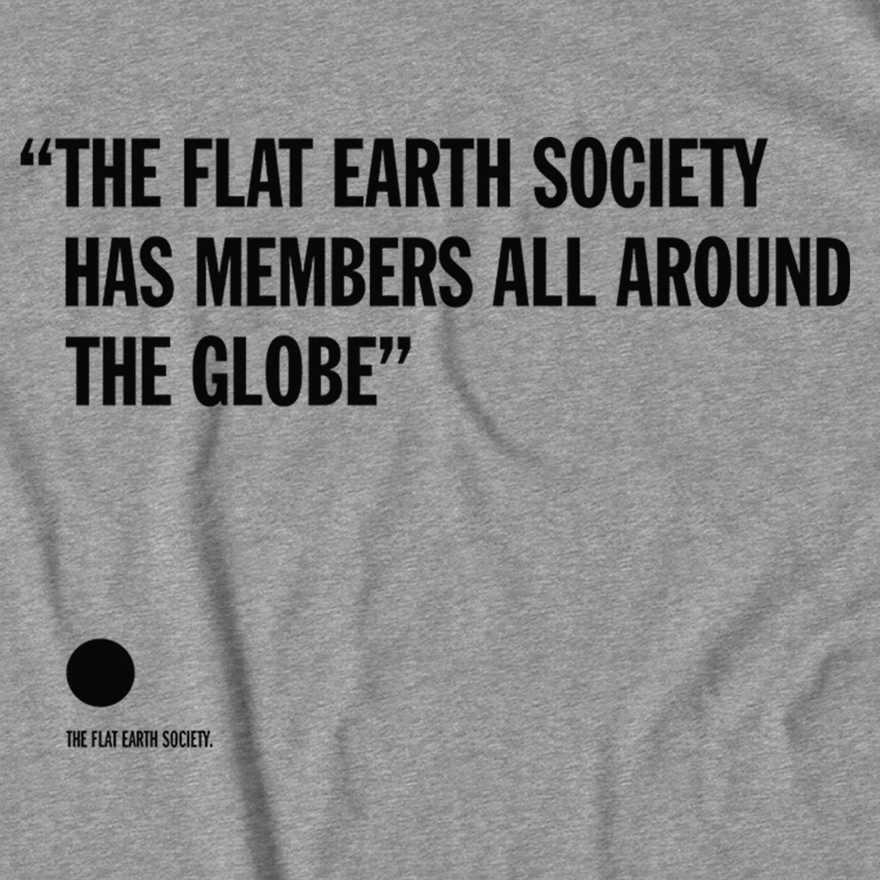 Flat Earth Sweatshirt - Heather