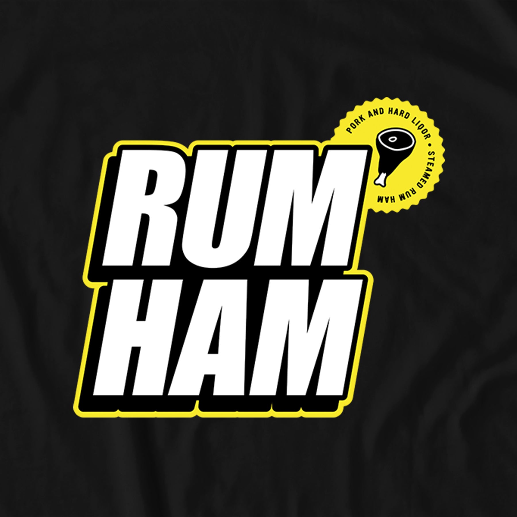 Rum Ham Hoodie - Black