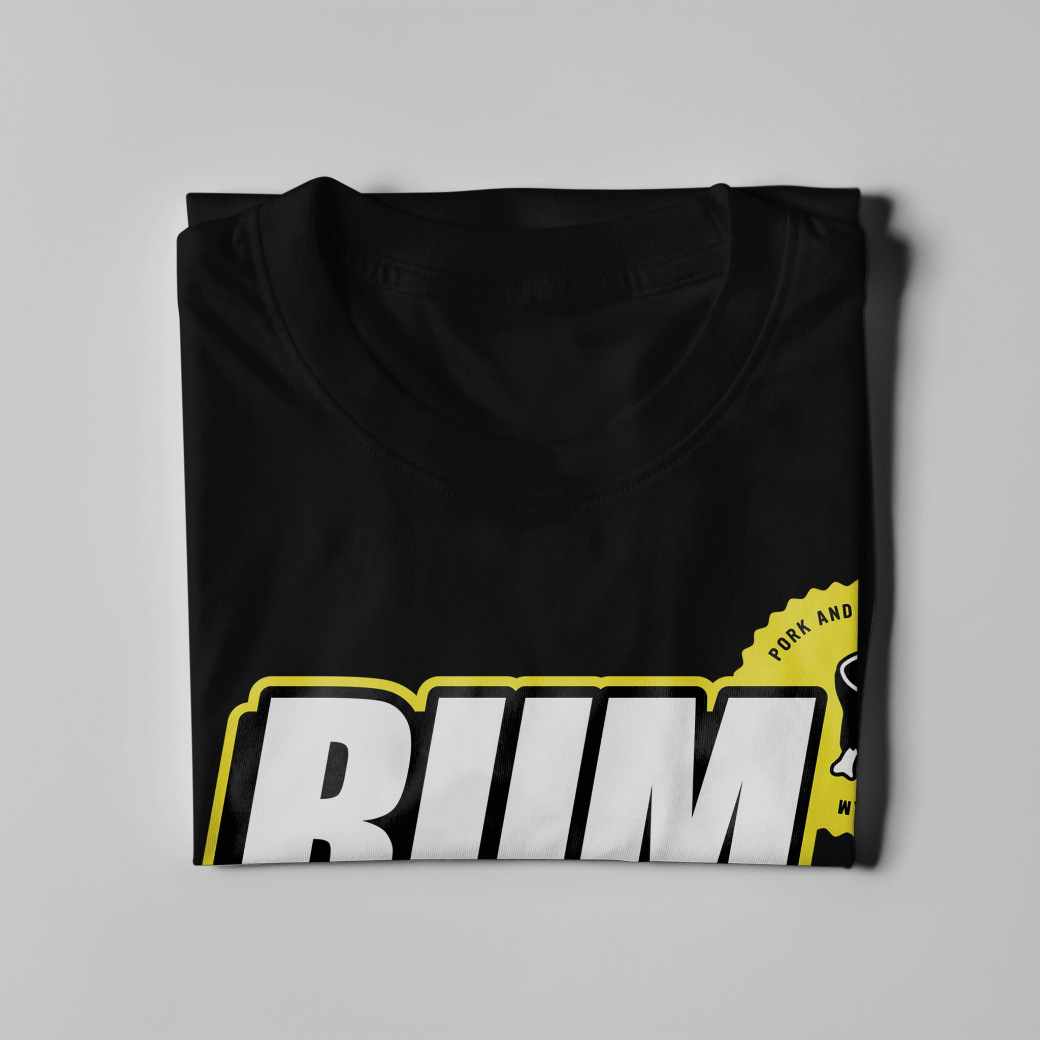 Rum Ham Pixel T-Shirt - Black