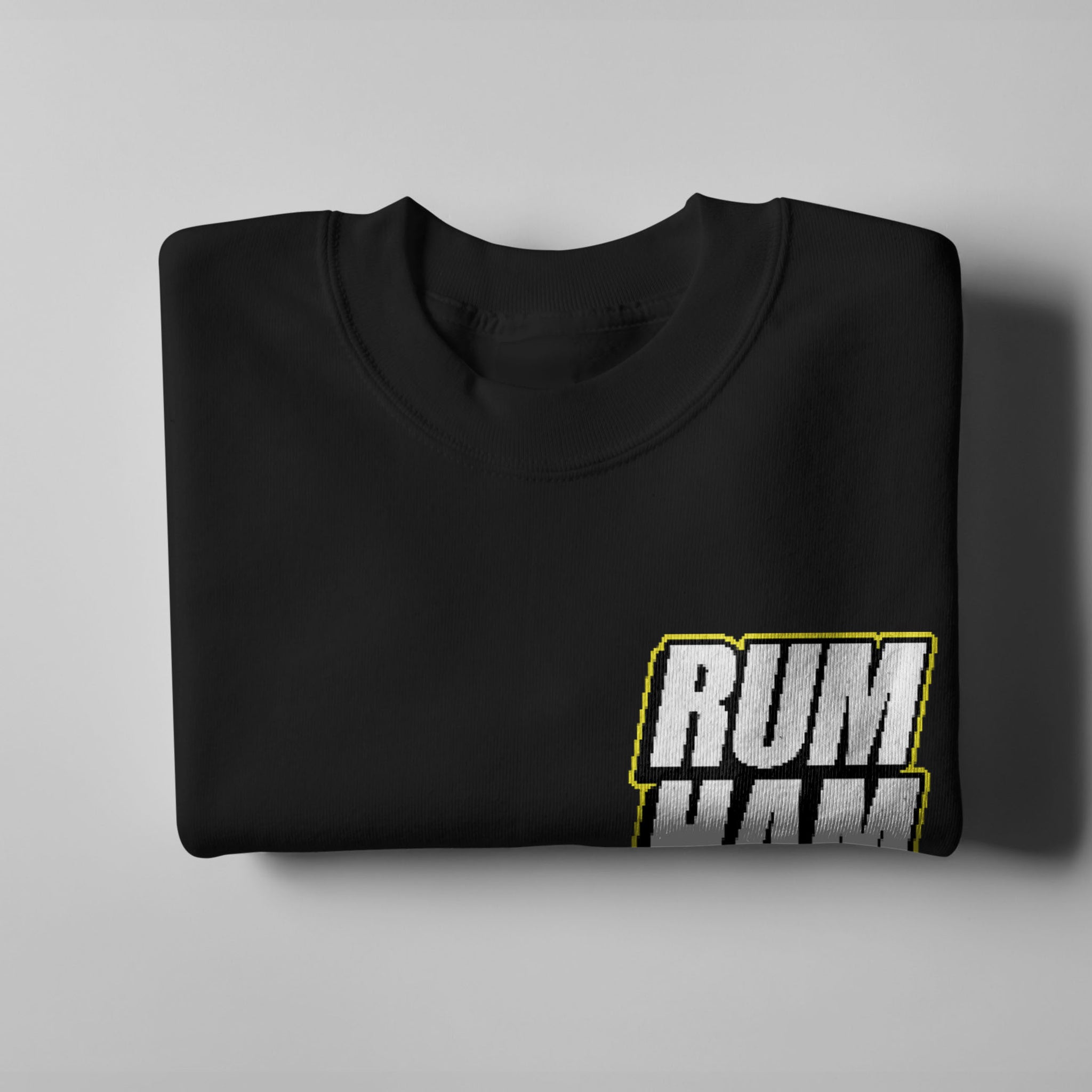 Rum Ham Pixel Sweatshirt - Black