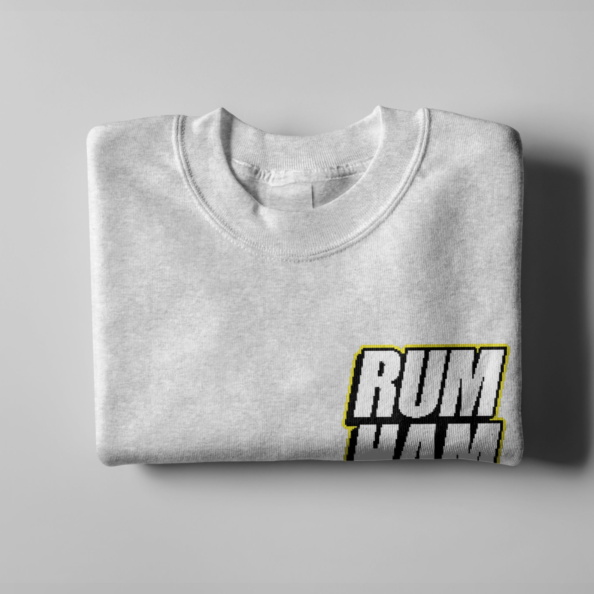 Rum Ham Pixel Sweatshirt - Heather