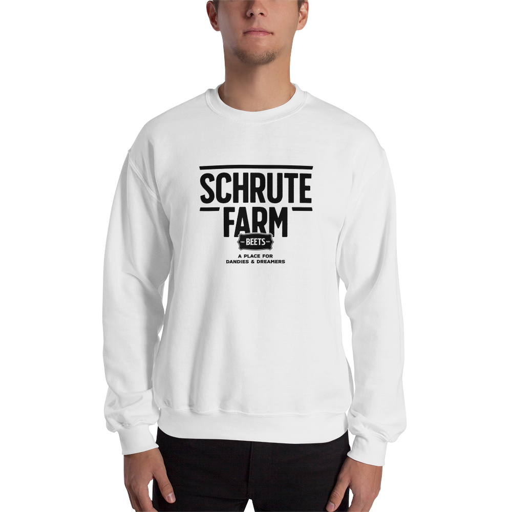 Schrute Farm Sweatshirt - White