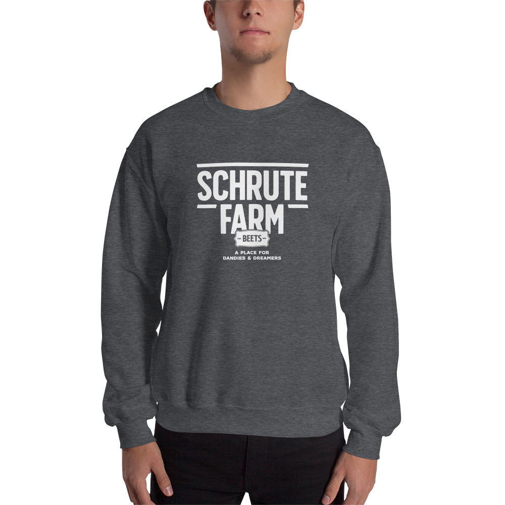 Schrute Farm Sweatshirt - Deep Heather
